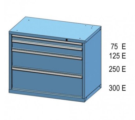 Zásuvková skříňka ZC 84-4 - 1