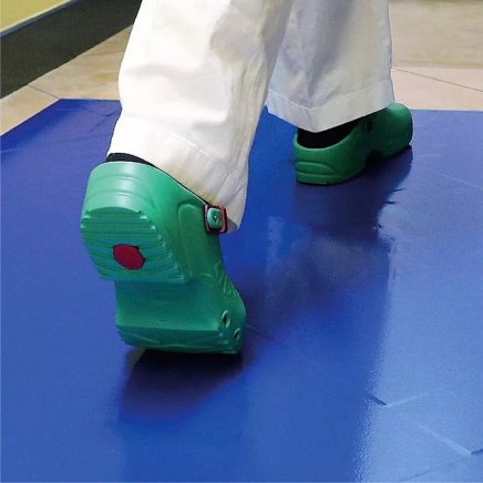 Modrá lepící dezinfekční antibakteriální rohož Sticky Mat (9 modelů) - 3