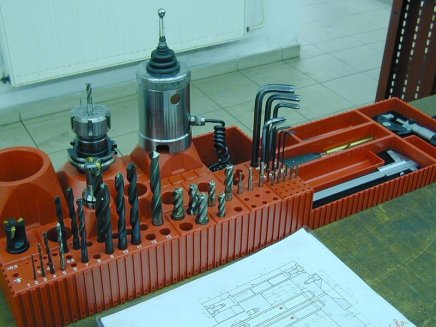 Plastové lůžko CNC nástroje Morse 2306 M2 - 3