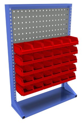 Stacionární jednostranný panel s vybavením PSZ_12_A_VAR_6