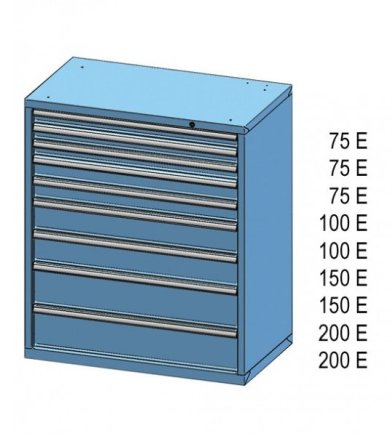 Zásuvková skříňka ZC 120-4 - 2