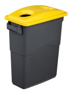 Víko na odpadkový koš EcoSort na plasty - barva žlutá