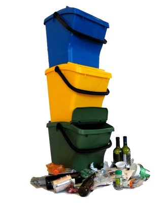 Odpadkový koš Urba Plus - barva zelená - 2