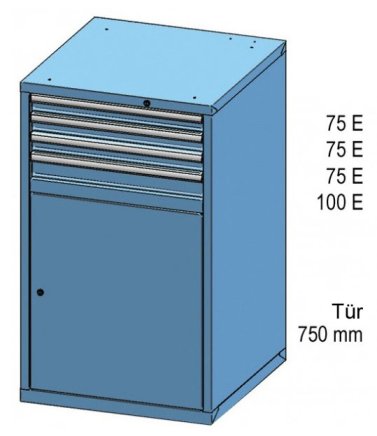 Zásuvková skříňka ZB 120-1 - 3