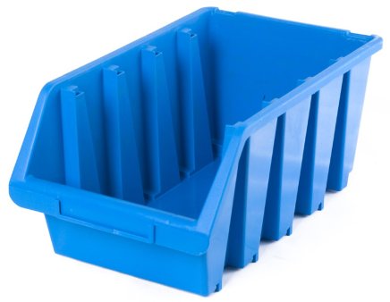 Plastový zásobník Ergobox 4 - barva modrá
