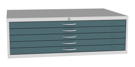 Mapová skříň - na mapy a výkresy formátu A0 typ VKS A0A - 9