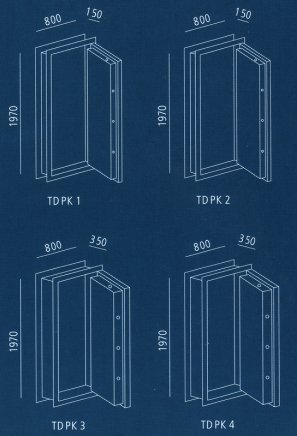 Trezorové dveře Firesafe TDPK (4 modely) - 7