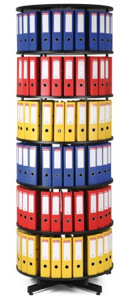 Otočné archivační skříně - 6 pater - 2