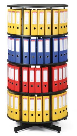 Otočné archivační skříně - 4 patra - 2