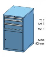 Zásuvková skříňka ZE 99-2 - 2