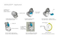 Vyjímatelný přenosný zámek Dock Lock - 10