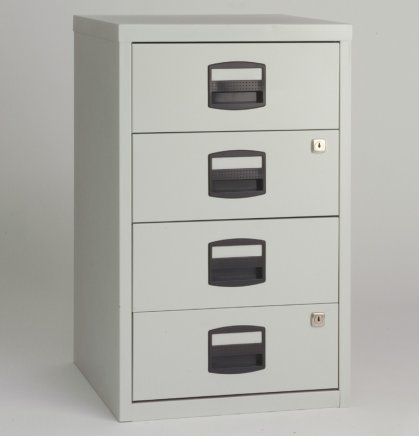 Kartotéka kovová Bisley PFA4S - 1