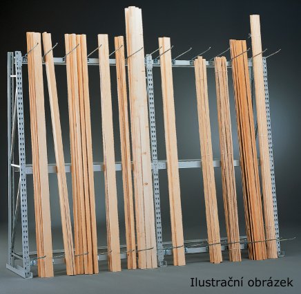 Regál na svislé skladování MINI-RACK přístavný (6  modelů) - 3
