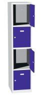 Kovová skříň s uzamykatelnými boxy typ A8144 - 2