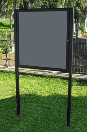 Jednokřídlá vitrína jednostranná L60-15 B - 3