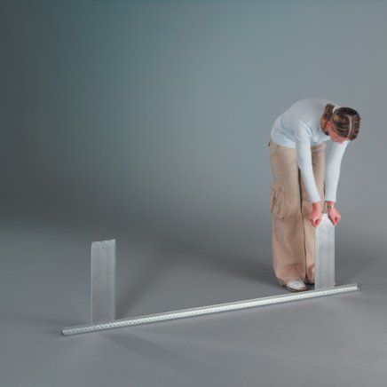 Základní regál 3M pozink typ 88724 - 3