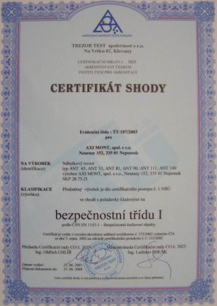 Trezor nábytkový typ ANT 81 - 3