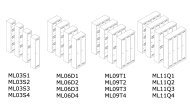 Šatní skříňka BISLEY ML09T3 - 3