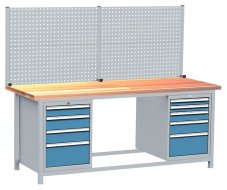 Dílenský stůl s kontejnery, set DPJ 203