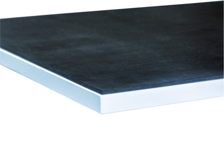 Pracovní deska LTD s gumou, rozměry 2000 x 750 mm - 1