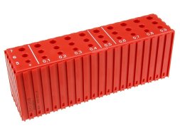 Plastový box pro ukládání vrtáků D5-D7,9