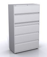 Skříň se sklopnými dveřmi a zásuvkami SYC10/50/2/3