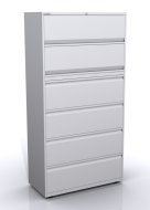 Skříň se sklopnými dveřmi a zásuvkami SYC10/2/4 - 1