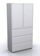 Skříň s dveřmi a zásuvkami SYC10/36D/3 - 1