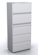 Skříň se sklopnými dveřmi a zásuvkami SYC08/2/3