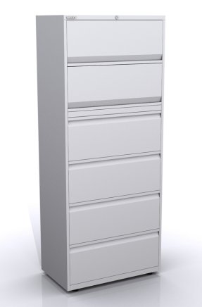 Skříň se sklopnými dveřmi a zásuvkami SYC08/2/4 - 1