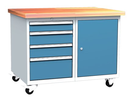 Dílenský servisní vozík DPL 01B - 1
