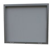 Jednokřídlá jednostranná vitrína H40 se vzpěrami - 15 x A4 - 1