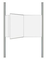 Dvoudílná tabule pro popis fixem - PIVOT KB (2 modely) - 4