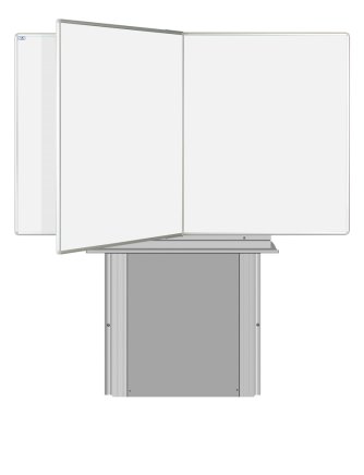 Dvoudílná tabule pro popis fixem - PIVOT KB (2 modely) - 5