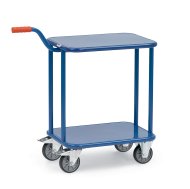 Plošinový ocelový vozík s rukojetí KF 99