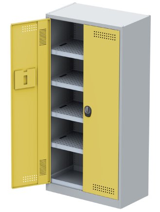 Skříň pro ukládání chemických látek SCH 01A - 9