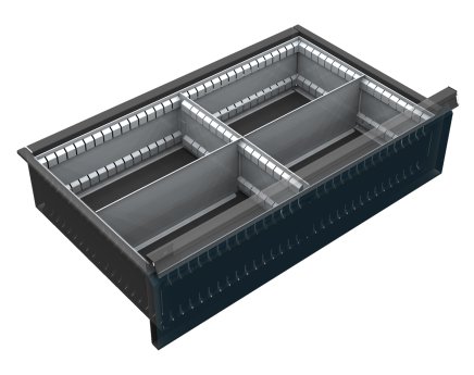Vnitřní dělení zásuvek VND DPV 12A - 1