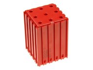 Plastové lůžko CNC pro frézy s válcovou stopkou 4 mm - 1