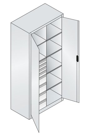Dílenská skříň CP 8921-305 (2 modely) - 6
