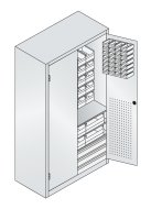 Dílenská skříň s boxy CP 130276-68 - 2