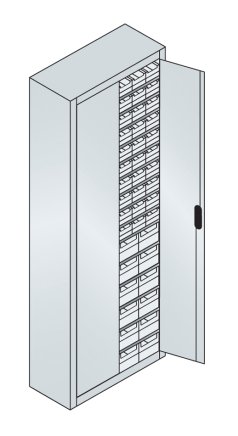Dílenská skříň s boxy CP 133113-22 (2 modely) - 2