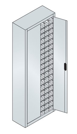 Dílenská skříň s boxy CP 133113-23 - 2