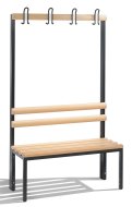 Šatnová lavice CP 8050-100 - šířka 1000 mm (2 modely)