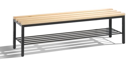 Šatnová lavice s botníkem CP 8051-010 - šířka 1500 mm - 1