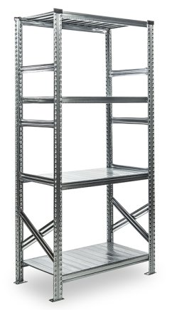 Základní regály SUPER výška 1576 mm, hloubka 320 mm (14 modelů) - 1
