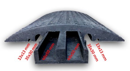Kabelový most s vložkou barevný - 6