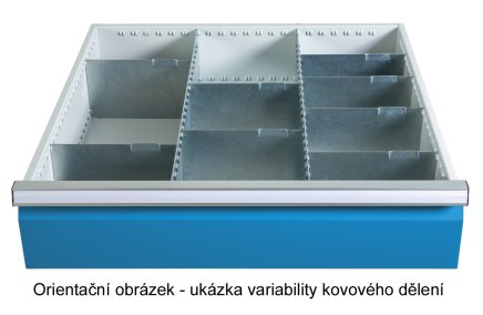 Kovové dělení zásuvek 116A - 2
