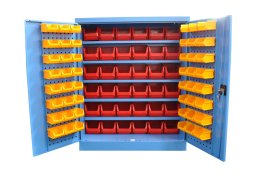 Dílenská skříň Kovos s plastovými boxy SPZ_12_0002_C_VAR_2