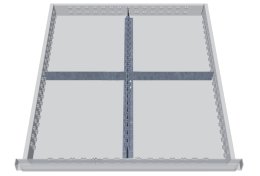 Kovové dělení zásuvek 137A