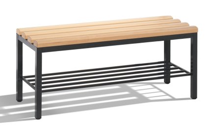 Šatnová lavice s botníkem CP 8050-010 - šířka 1000 mm - 1